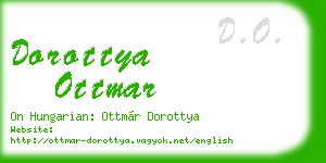 dorottya ottmar business card